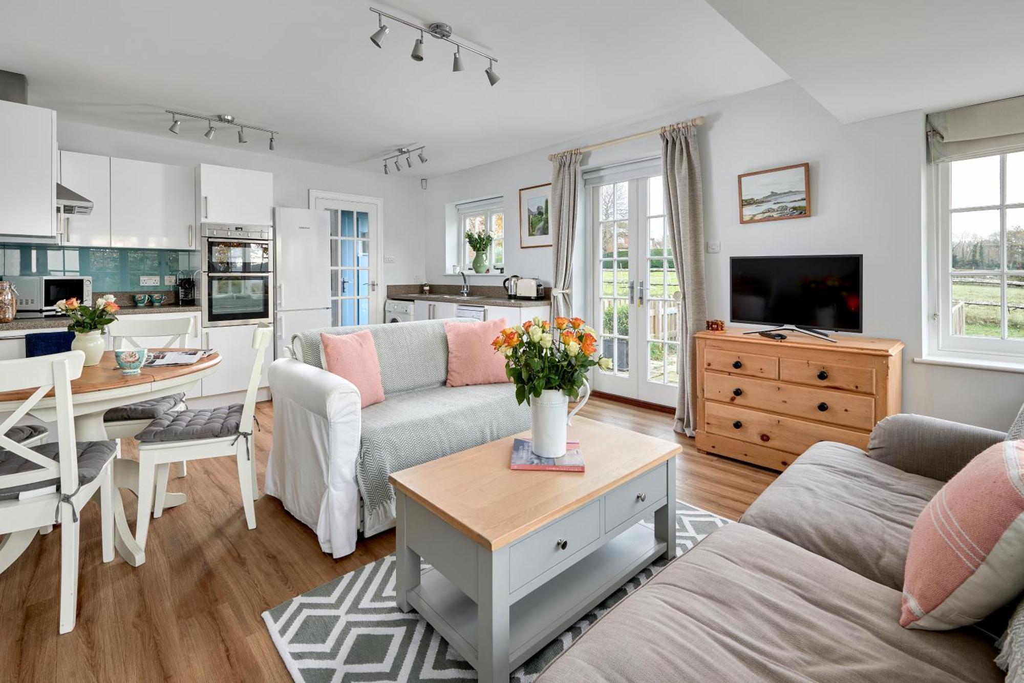Ferienwohnung Garden Flat Near Goodwood With Stunning Views Petersfield Exterior foto