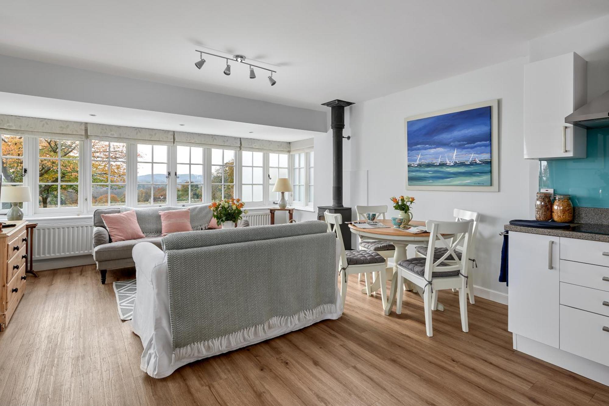 Ferienwohnung Garden Flat Near Goodwood With Stunning Views Petersfield Exterior foto